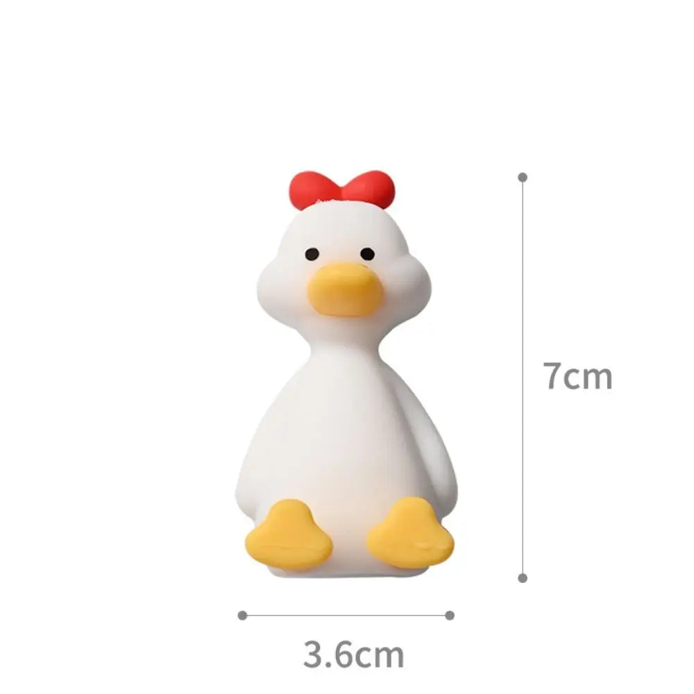 3D Duck Silicone Toothbrush Holder – Suction Cup Wall Mount