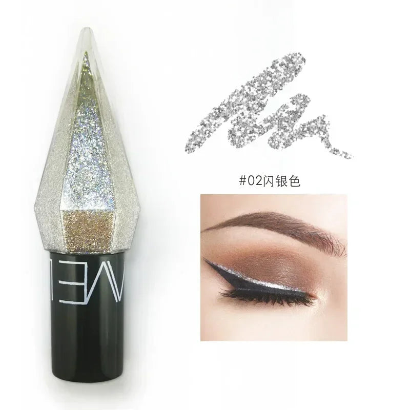 SAKSRAAR Glitter Eyeliner & Eyeshadow – 5 Shimmer Colors