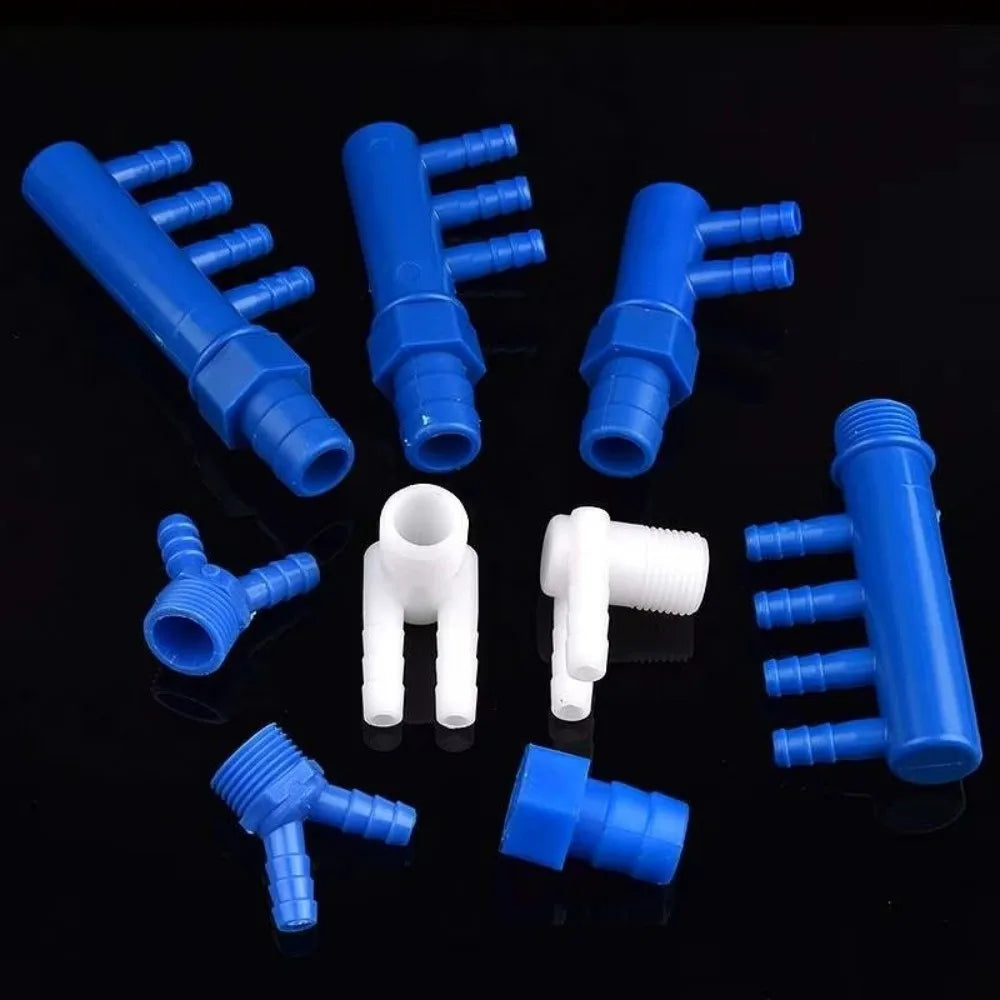 Y-Type Plastic Hose Splitter Manifold – 3-Way & 4-Way 9mm
