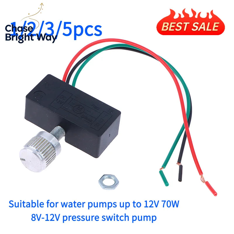 12V Water Pump Speed Controller Switch – Electric Sprayer