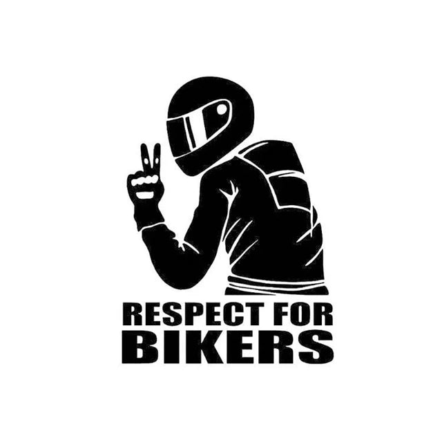 Waterproof Motorcycle Vinyl Sticker – Biker Helmet Decal