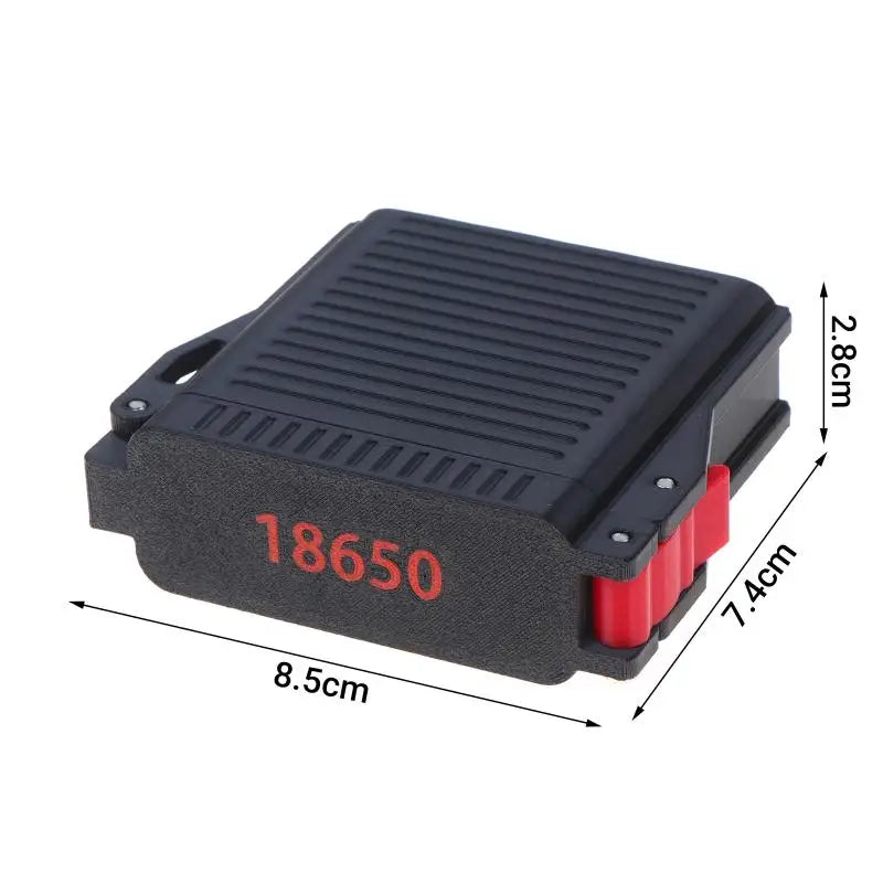 Shockproof Waterproof 18650 Battery Storage Case | 2-Slot