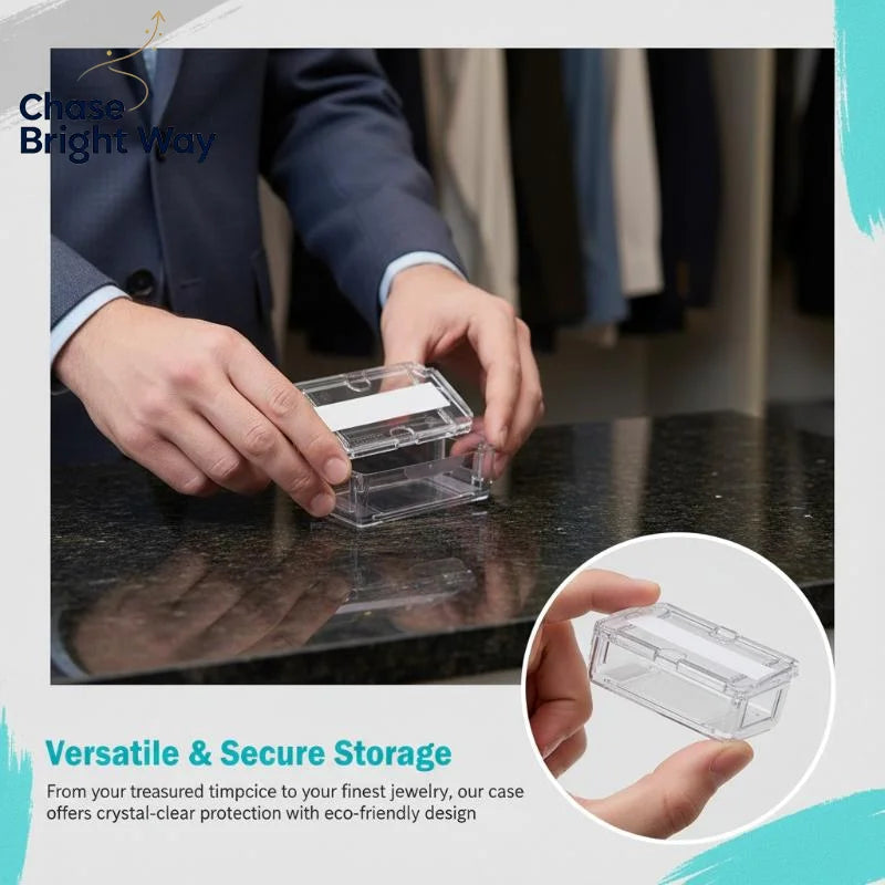 Transparent Single Watch Box – Travel & Display Case
