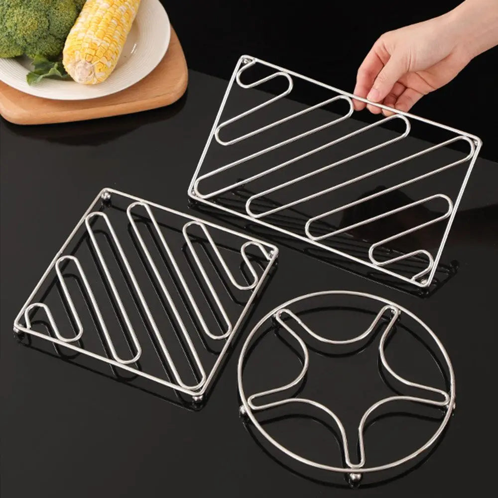 Stainless Steel Trivet Pot Holder & Steamer Rack – Rustproof
