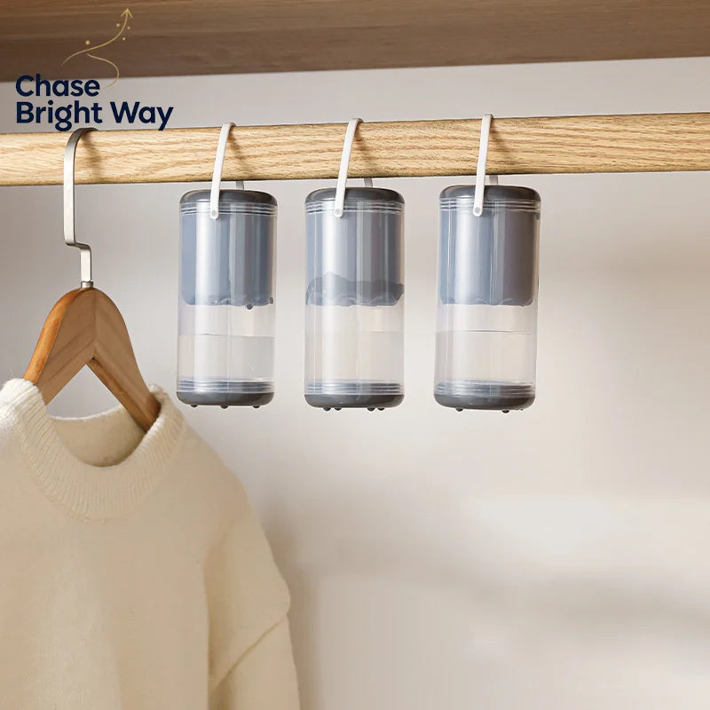 Hanging Moisture Absorber Box – Closet & Wardrobe Dehumidifier