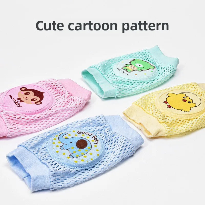 Baby Knee Pads for Crawling – Breathable Anti-Slip Toddler Pair