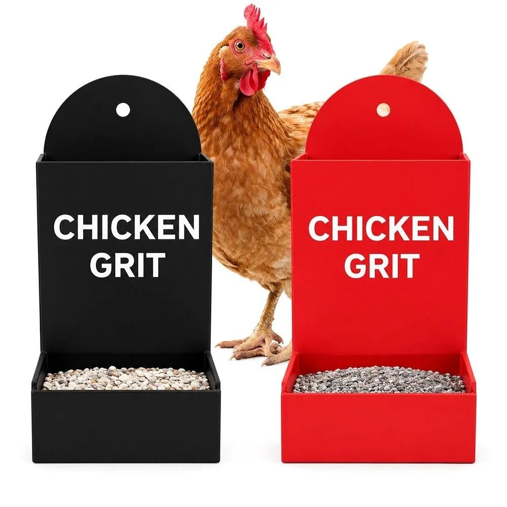 2-Pack Hanging Gravity Chicken Feeder – Auto Poultry Dispenser