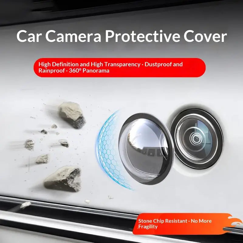 Universal Backup Camera Lens Protector Cover 2PCS – 360°