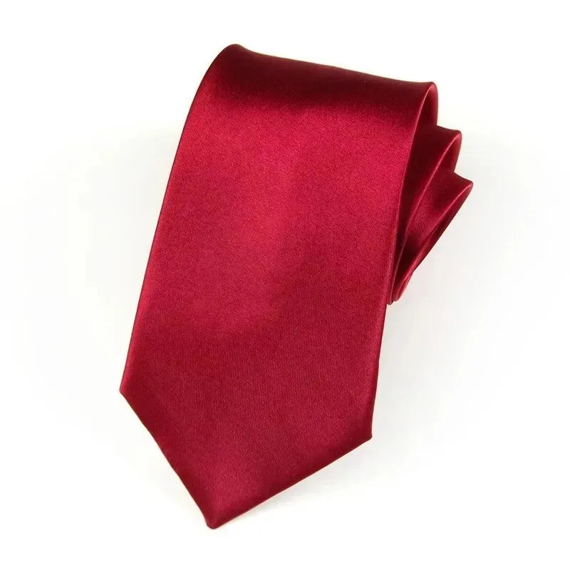 Men's 8cm Waterproof Jacquard Silk Necktie – Wedding & Daily