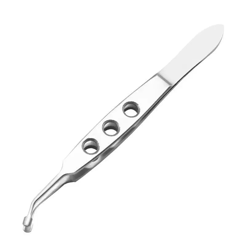 Stainless Steel Eyelid Gland Expressor Tweezers | Eye Care Tool