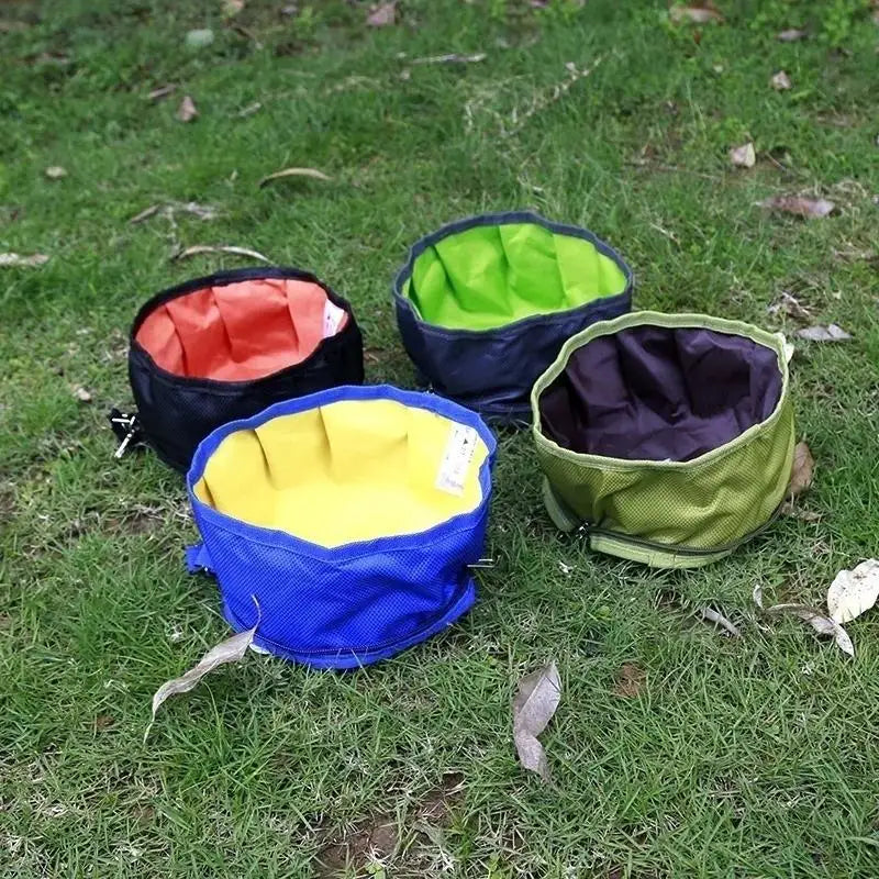 Foldable Dog Travel Bowl 1100ml – Portable Water & Food Bowl