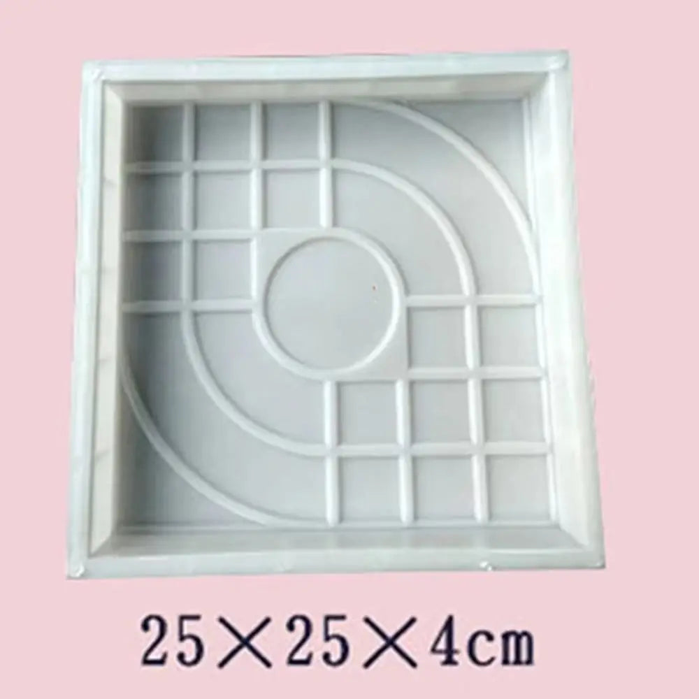 Square Concrete Path Maker Mold – Reusable Paving Brick DIY