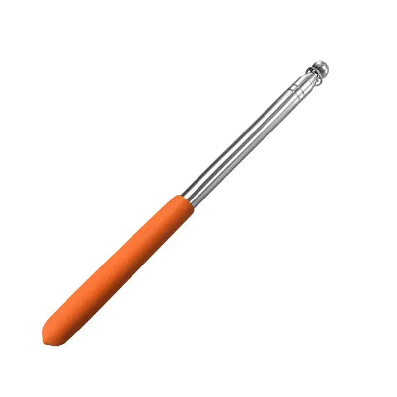 Stainless Steel Telescopic Pointer & Flagpole – 1.2m Extendable