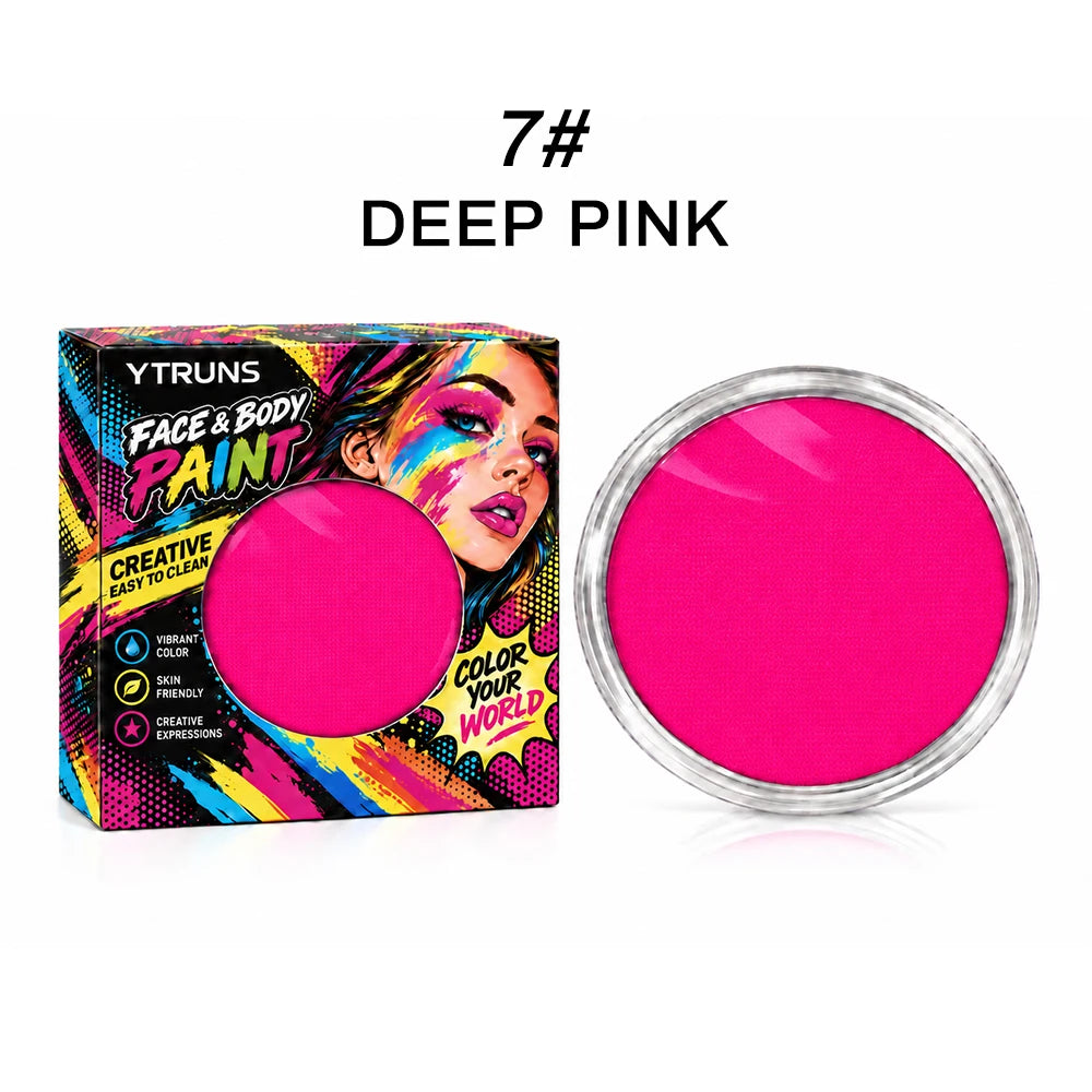 YTRUNS Water-Soluble Face & Body Paint Palette | Makeup