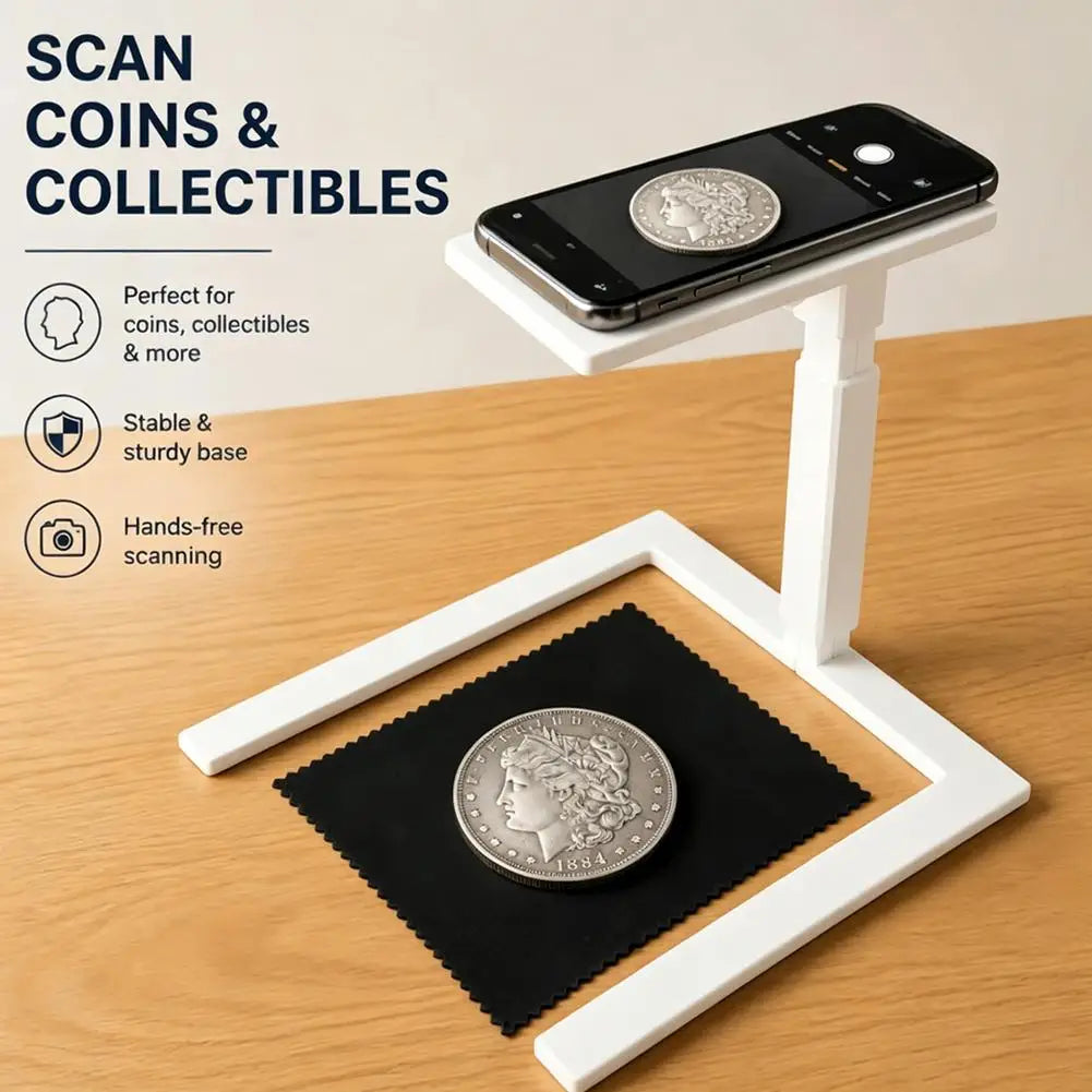 Overhead Phone Stand – Top-Down Photography Bracket for Desk