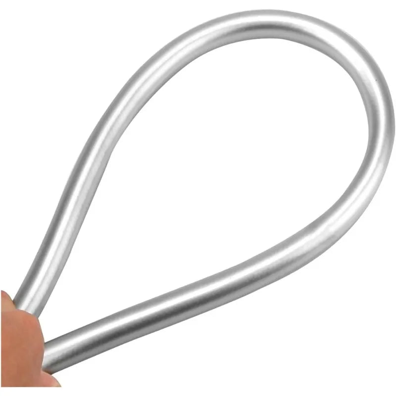 Super Soft Silicone Shower Hose – Anti-Twist Gun Metal 1–2m