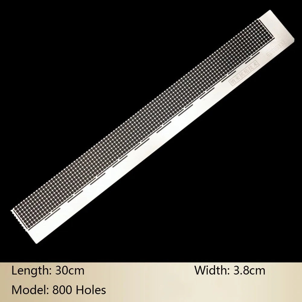 Stainless Steel Diamond Painting Cross Ruler | DIY Craft Tool