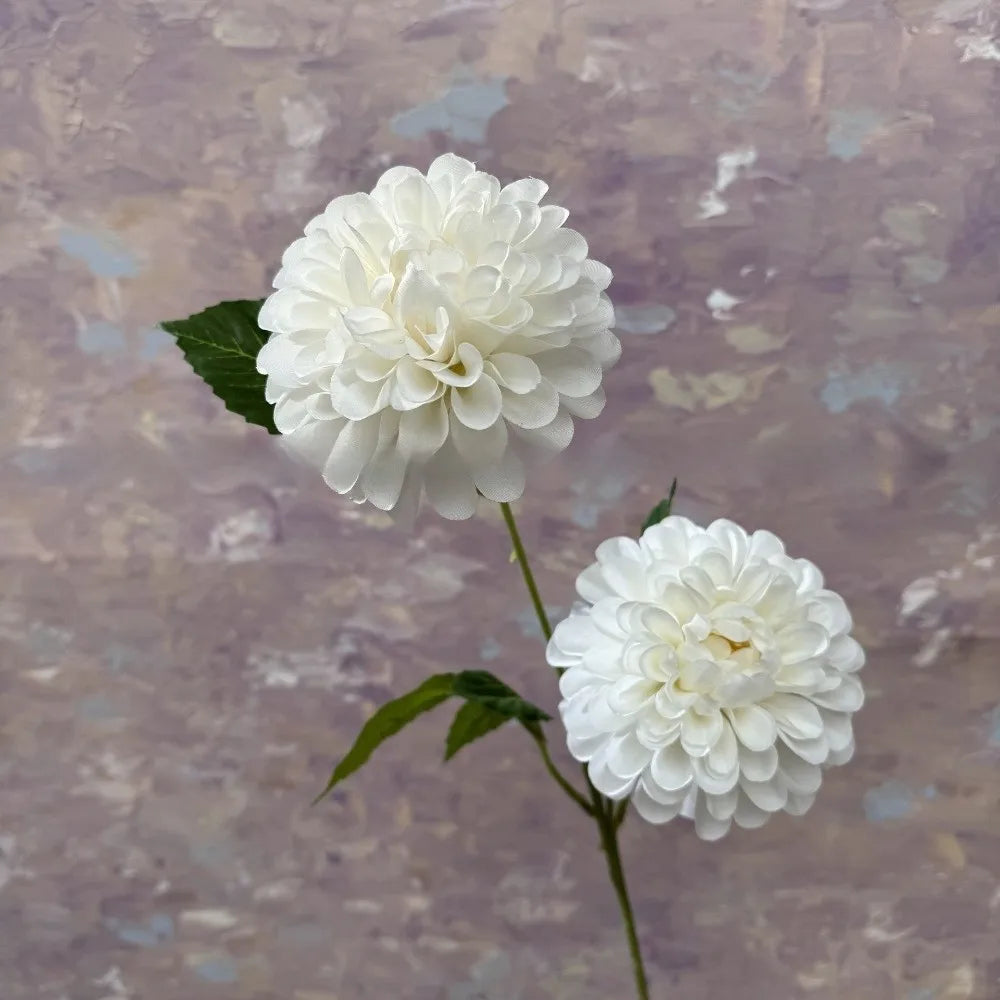 Silk Artificial Dahlia Chrysanthemum Bouquet – Faux Home Décor