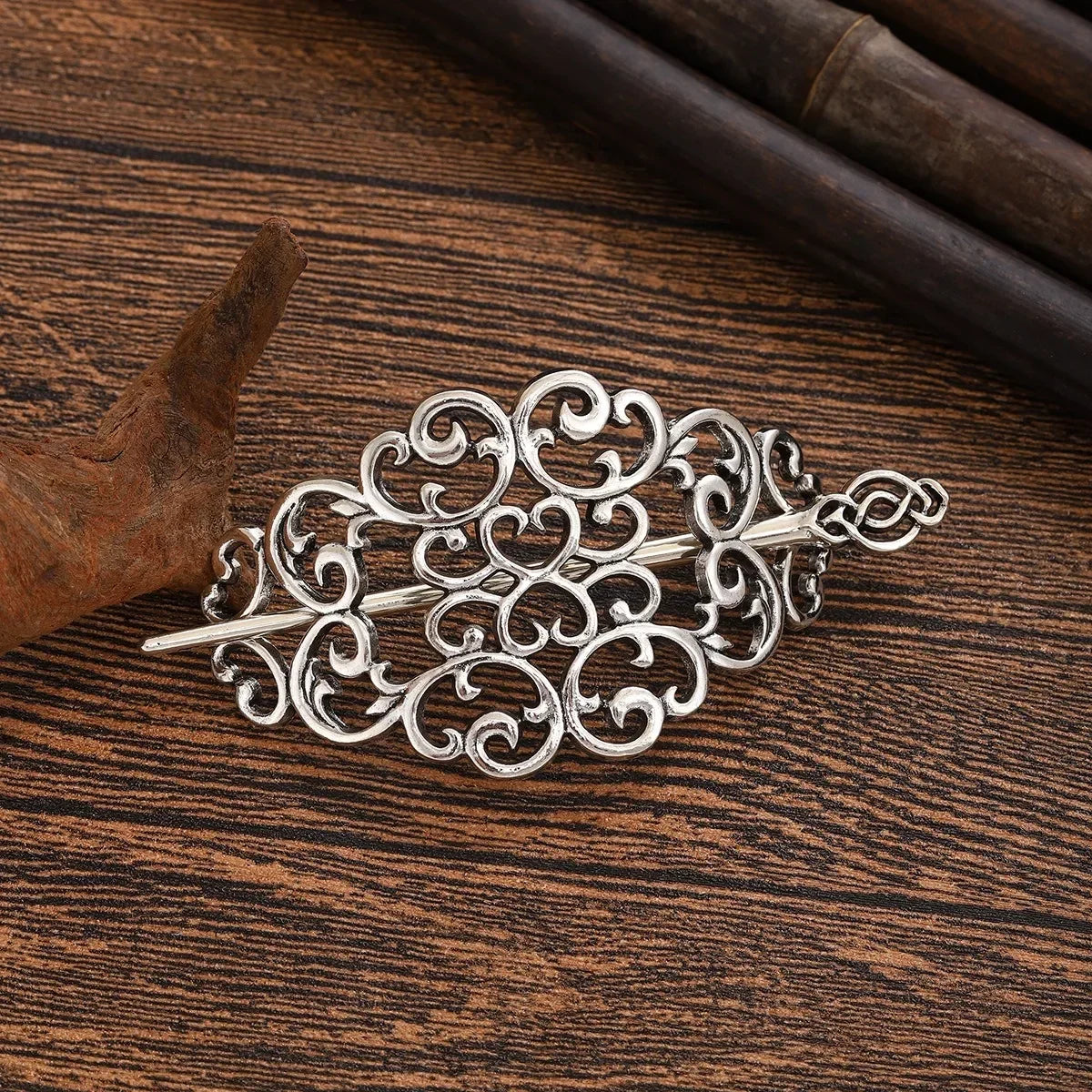 Viking Celtic Knot Hair Stick Clip – Women's Hair Accessory