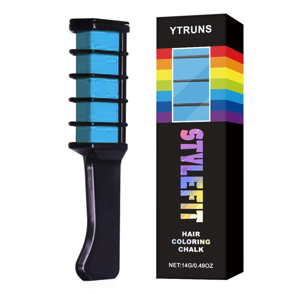 Temporary Hair Color Comb Stick – Washable Hair Chalk