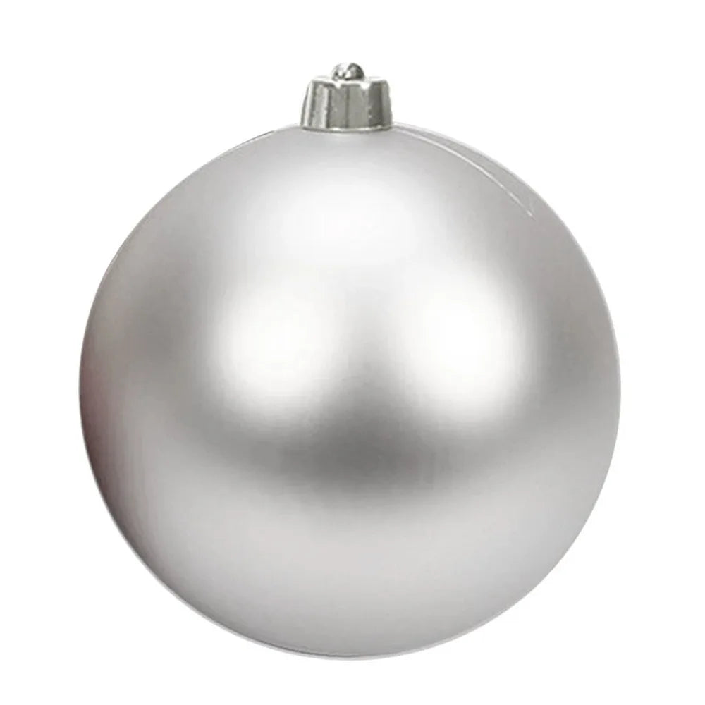 Matte Christmas Ball Ornament 12/15/20cm – Holiday Décor