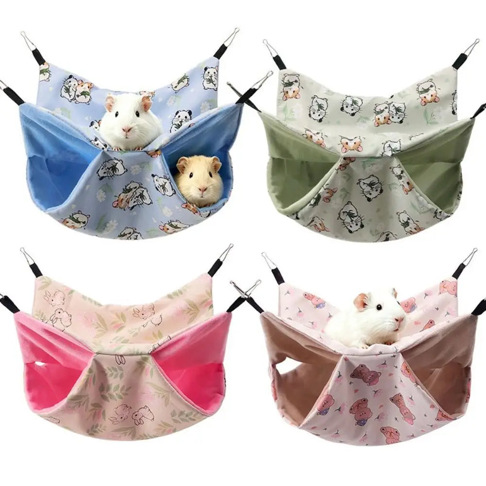 Double Layer Fleece Hamster & Guinea Pig Hanging Hammock