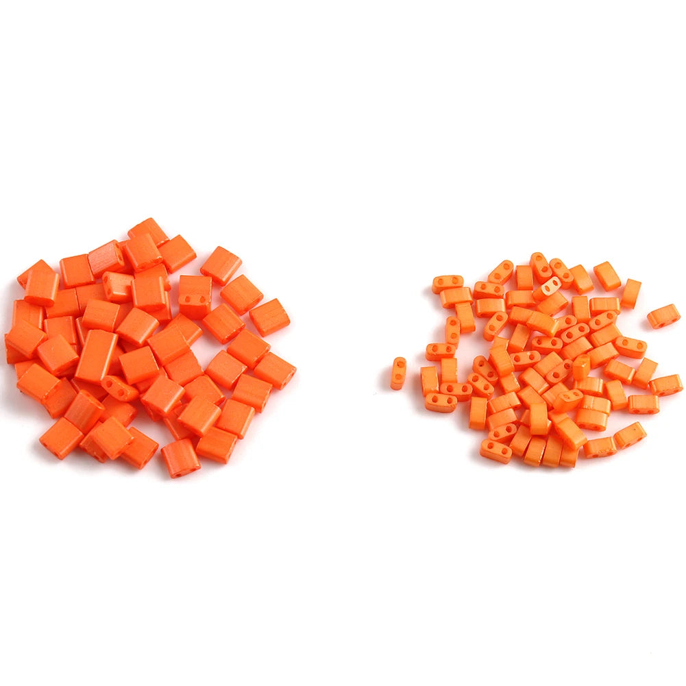 Two Hole Glass Seed Beads 5mm – DIY Jewelry Making 5g Pack