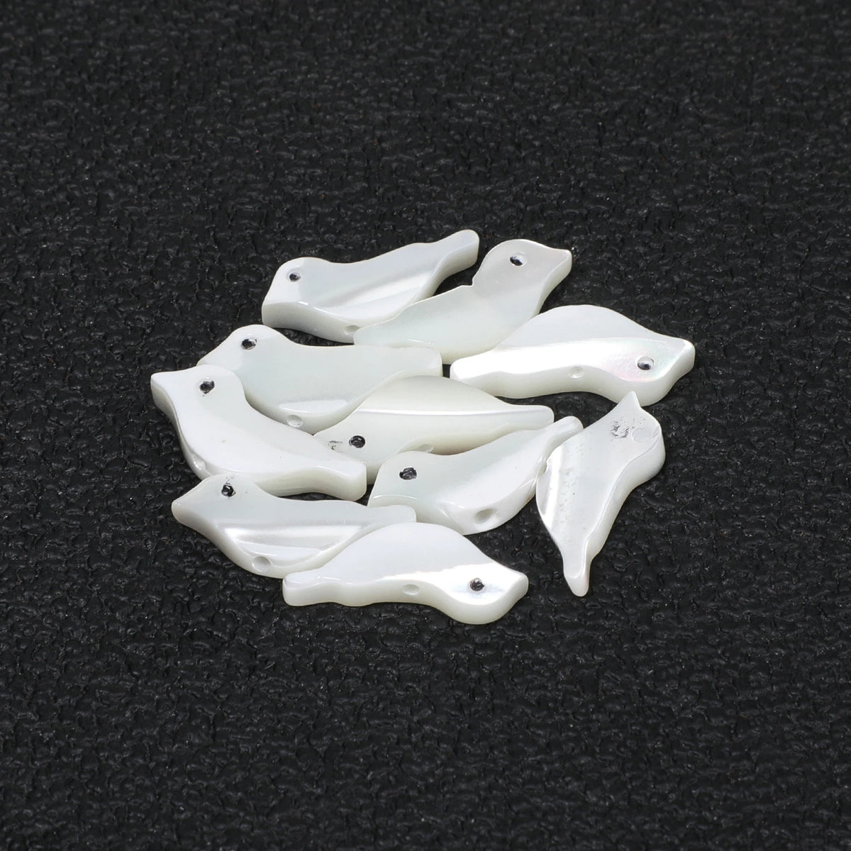 Natural Shell Beads – Fish Daisy Bird Loose Spacer Beads for DIY