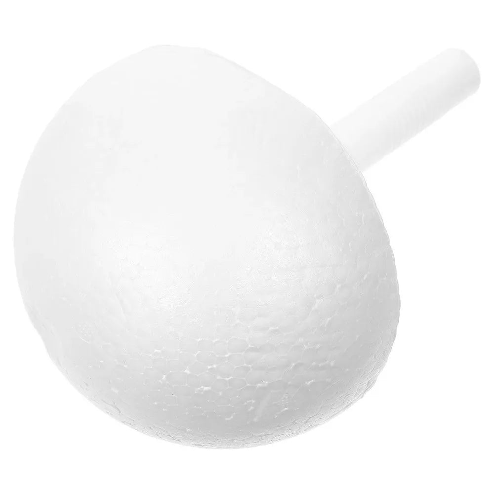 White Foam Bouquet Holder – Half Round DIY Bridal Floral Handle