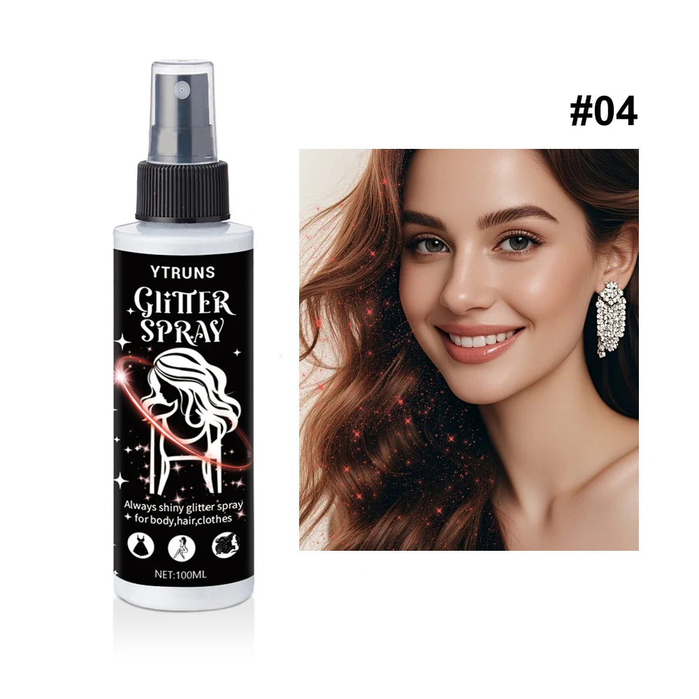 SAMMY Glitter Highlighter Body Spray – Festival Shimmer Mist