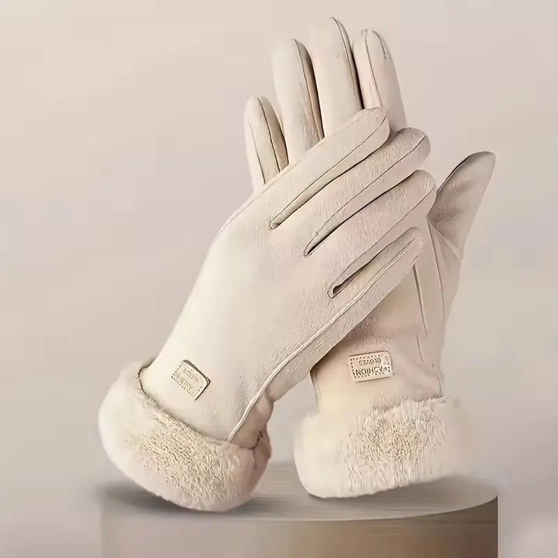 Women's Winter Touchscreen Gloves – Warm Full Finger Mittens