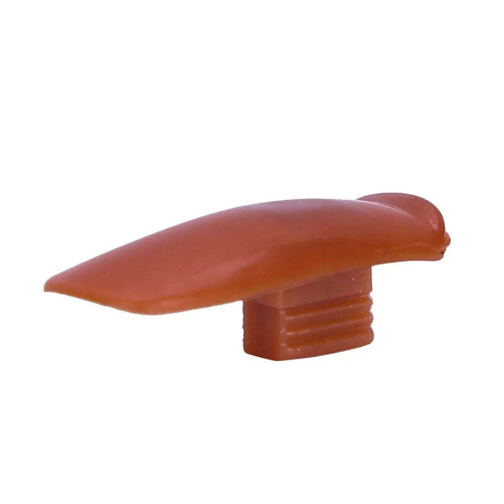 300-Pack Nail Practice Fingers & False Nail Tips – ABS Brown