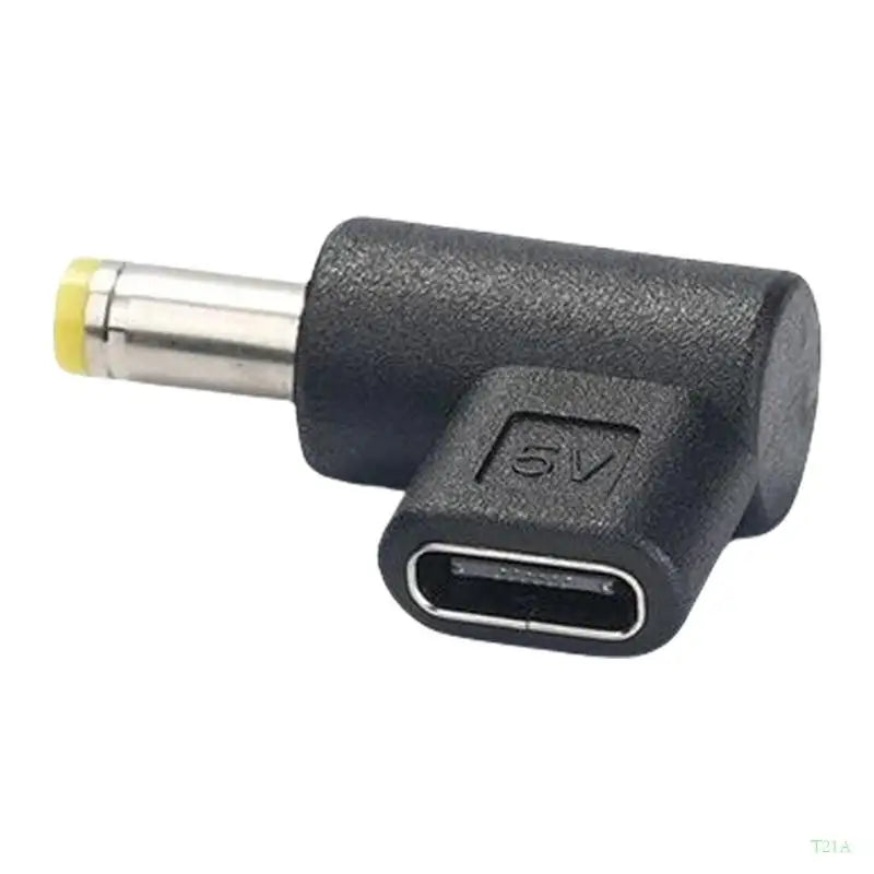 USB-C to DC Barrel Adapter – 6 Tip Sizes | 5V Power Connector