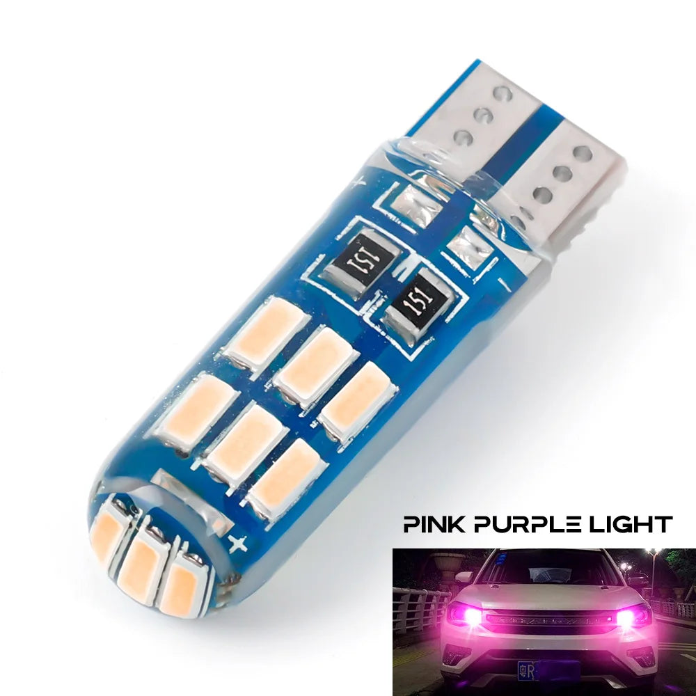 T10 W5W 4014 LED Car Bulb – 6000K Waterproof License Plate Light