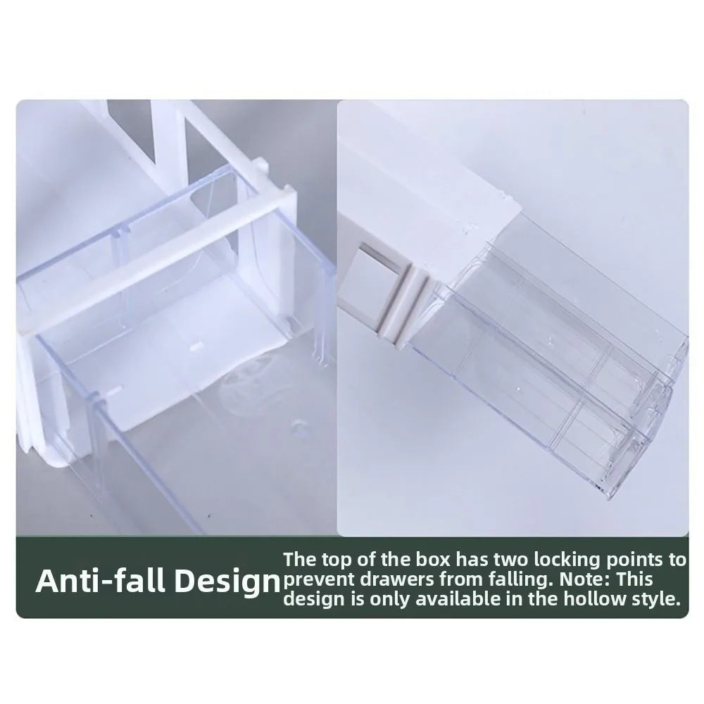 Drawer Style Plastic Storage Box – Hardware Parts Organizer