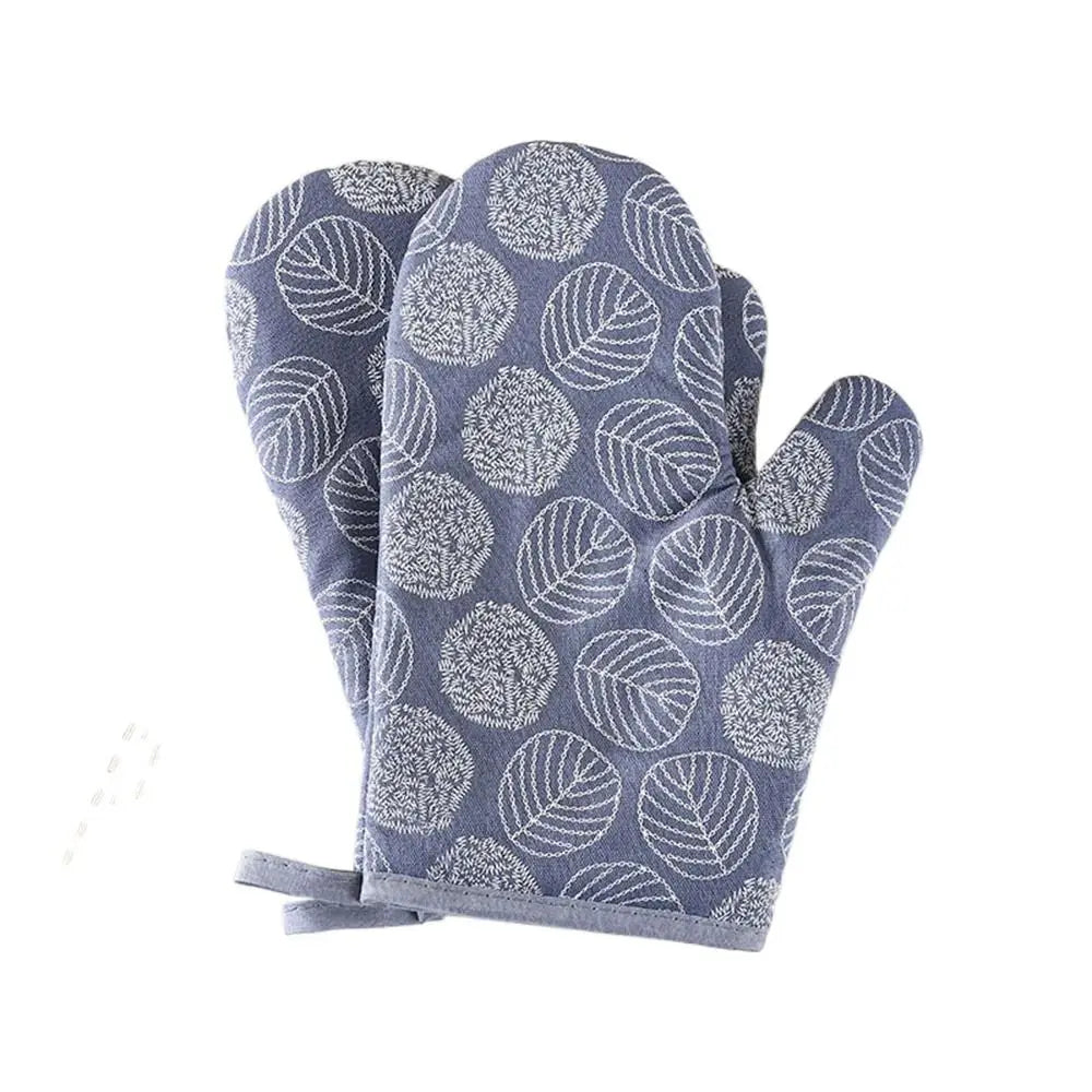 Thickened Microwave Oven Mitts – Heat-Resistant Kitchen Gloves