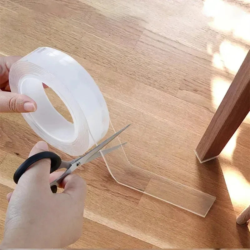 Nano Tape Double-Sided Transparent Reusable Waterproof | 1–5m