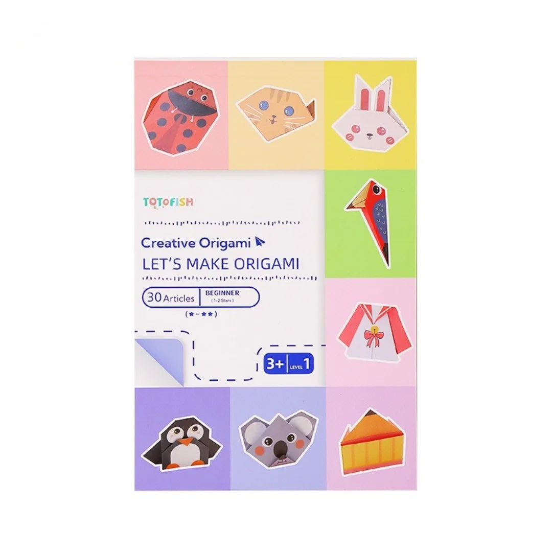 Origami Kit for Kids – 30 Sheets & Guiding Book | DIY Crafts