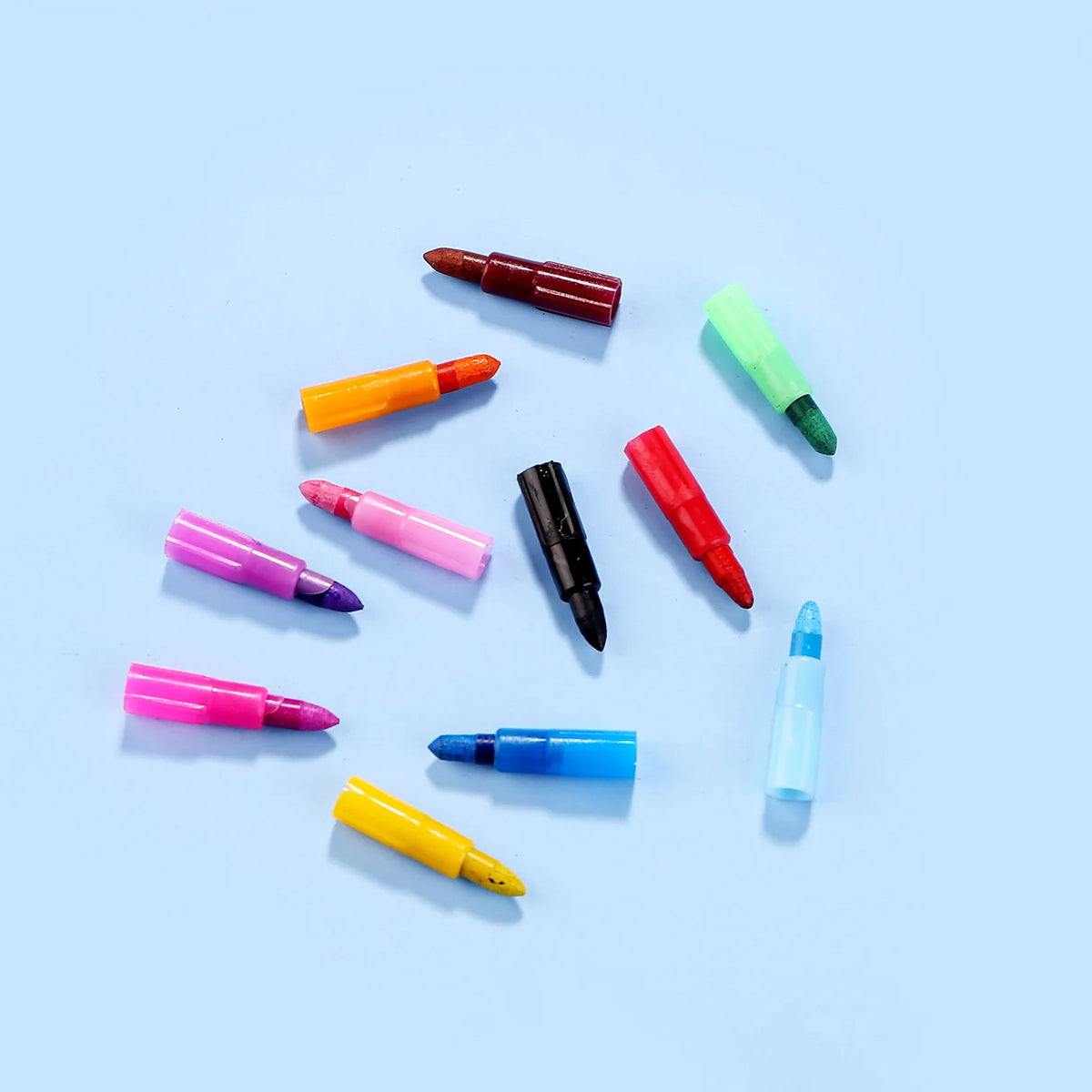 Stackable Colorful Wax Crayons Set 12-36 Pcs – Kids Art