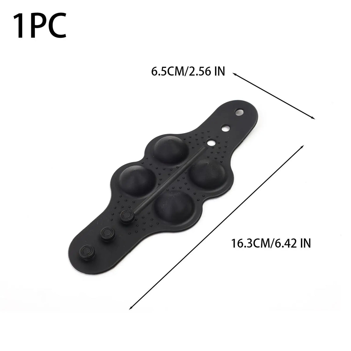 Steering Wheel Alignment Marker & Non-Slip Silicone Grip Wrap