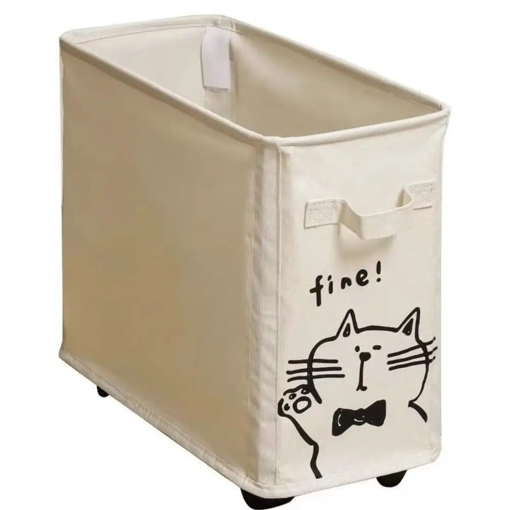 Under-Desk Rolling Storage Cart – Multi-Tier Mobile Organizer