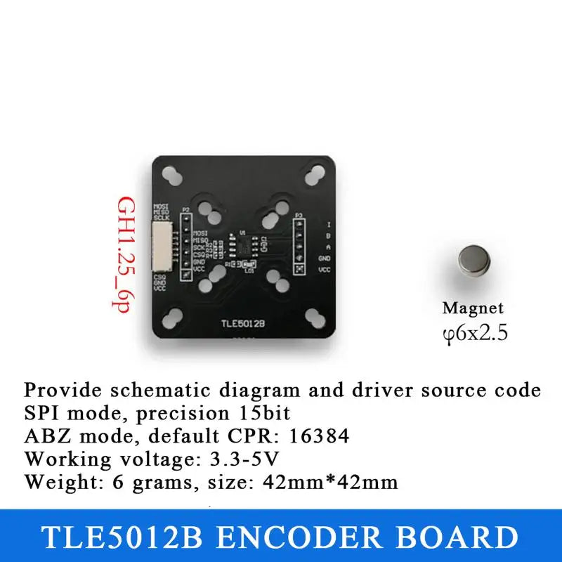 MT6835 Magnetic Encoder – 12-Bit I2C Rotary Position Sensor