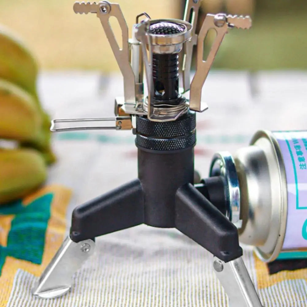 Ultralight Tripod Gas Tank Adapter | Camping Stove Connector