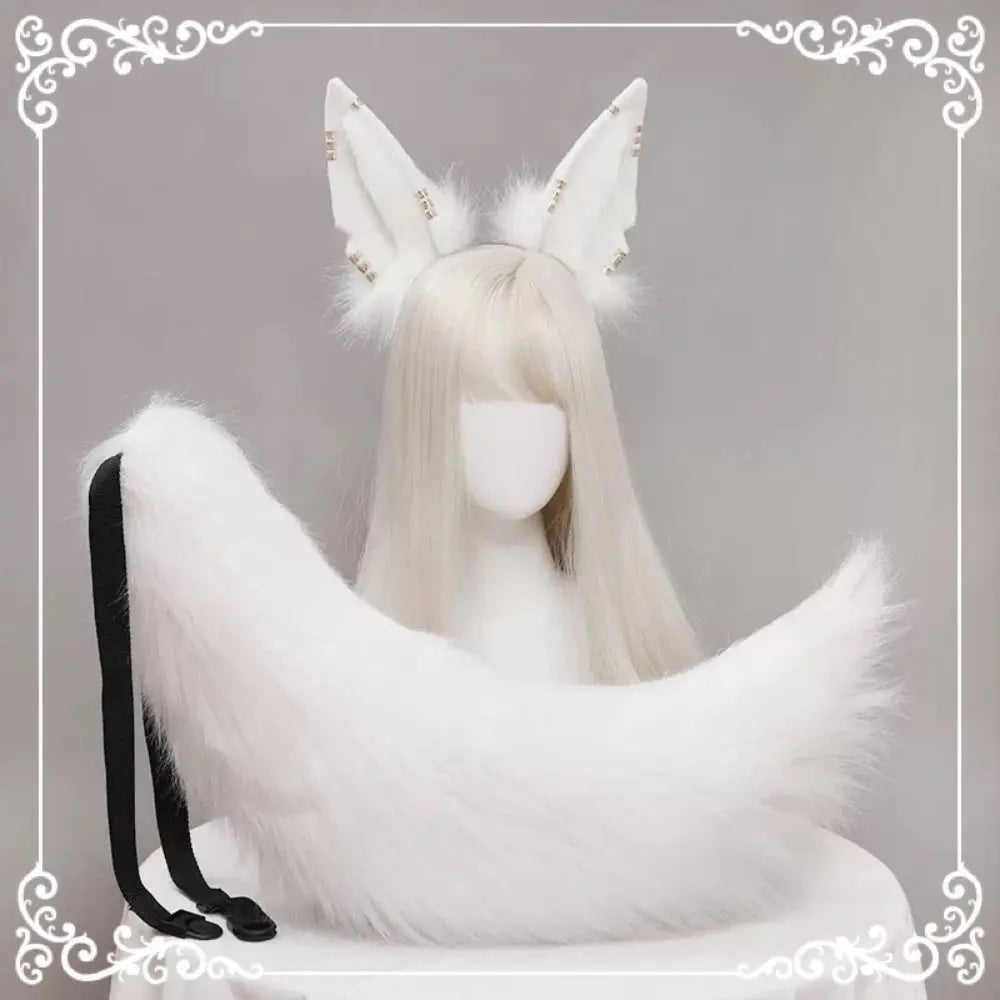 Wolf Ears Furry Headband – Cosplay Animal Hair Hoop
