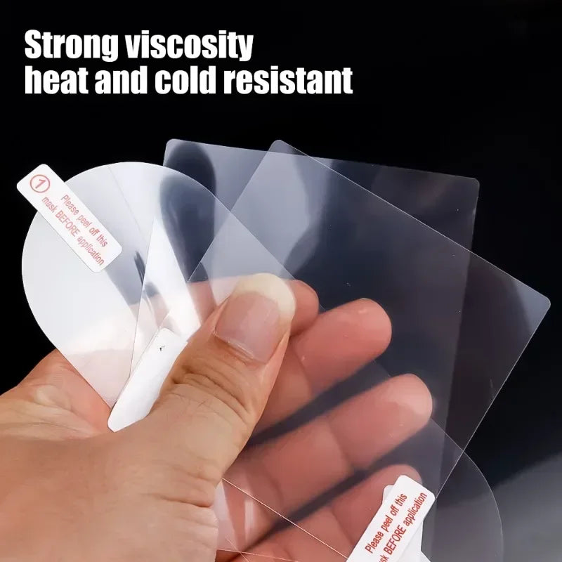 Transparent Electrostatic Windshield Sticker for Dash Cam & Mount
