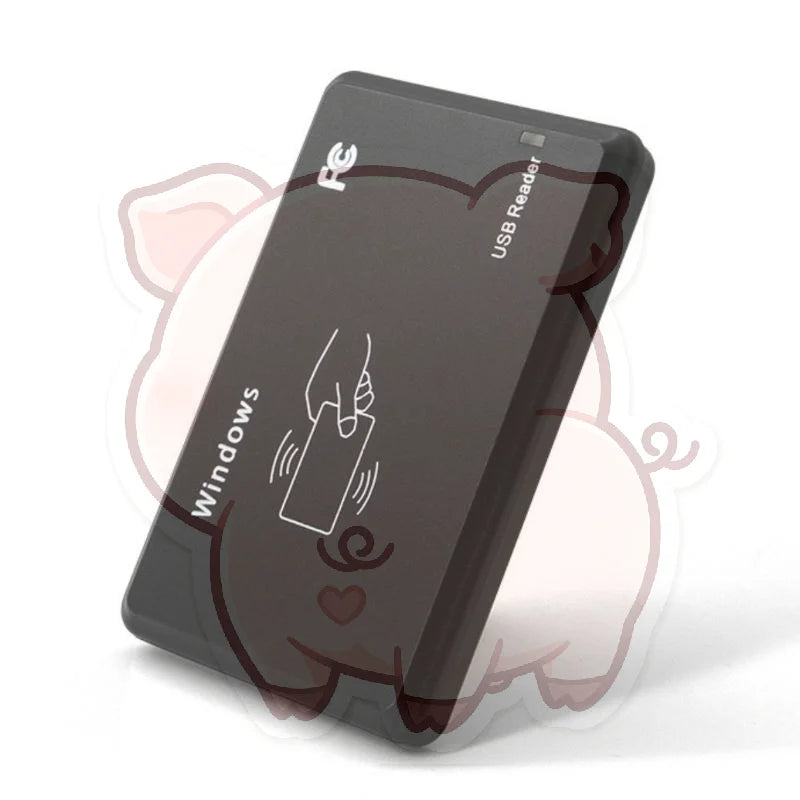 USB RFID Card Reader 125kHz & 13.56MHz – ID Card Scanner