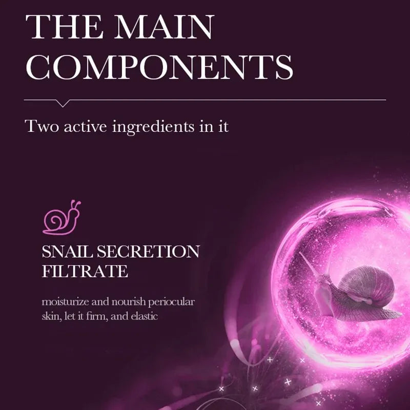 Snail Collagen Eye Cream – Firming & Brightening Eye Care