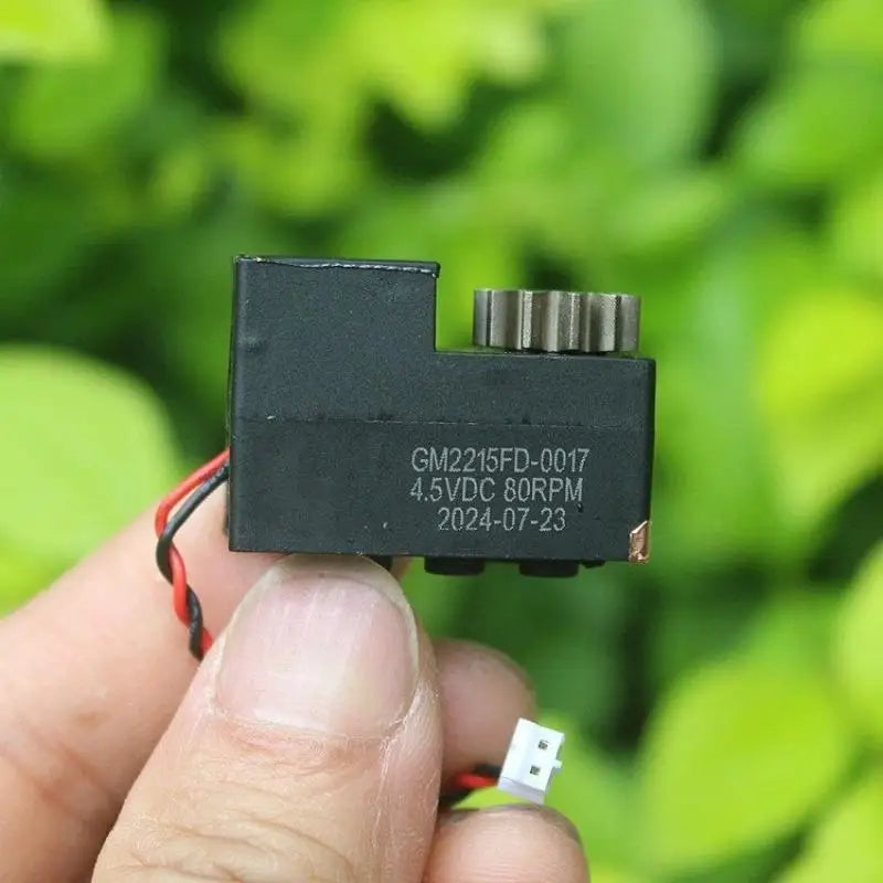 Micro N10 DC Motor 3V–6V 80RPM 11T Gear | Door Lock Motor