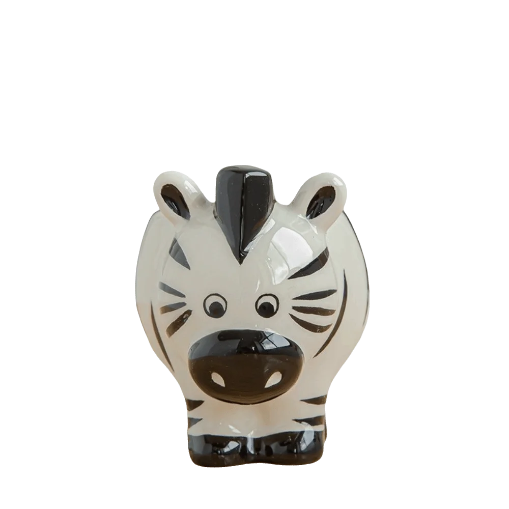 Cartoon Elephant Ceramic Succulent Planter with Drainage Hole