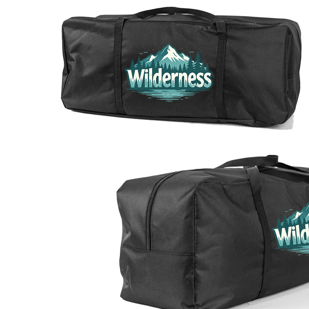 Waterproof Fishing Tackle Bag – Large Wilderness Print Duffel
